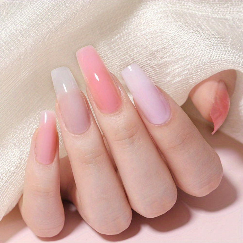 36-Color Polygel Nail Extension Kit with LED UV Lamp – Complete Poly Gel Starter Set with Dual Forms, Slip Solution, Nail Art Brush, Base & Top Coat for Salon-Quality Nail Extensions at Home for Beginners & Professionals