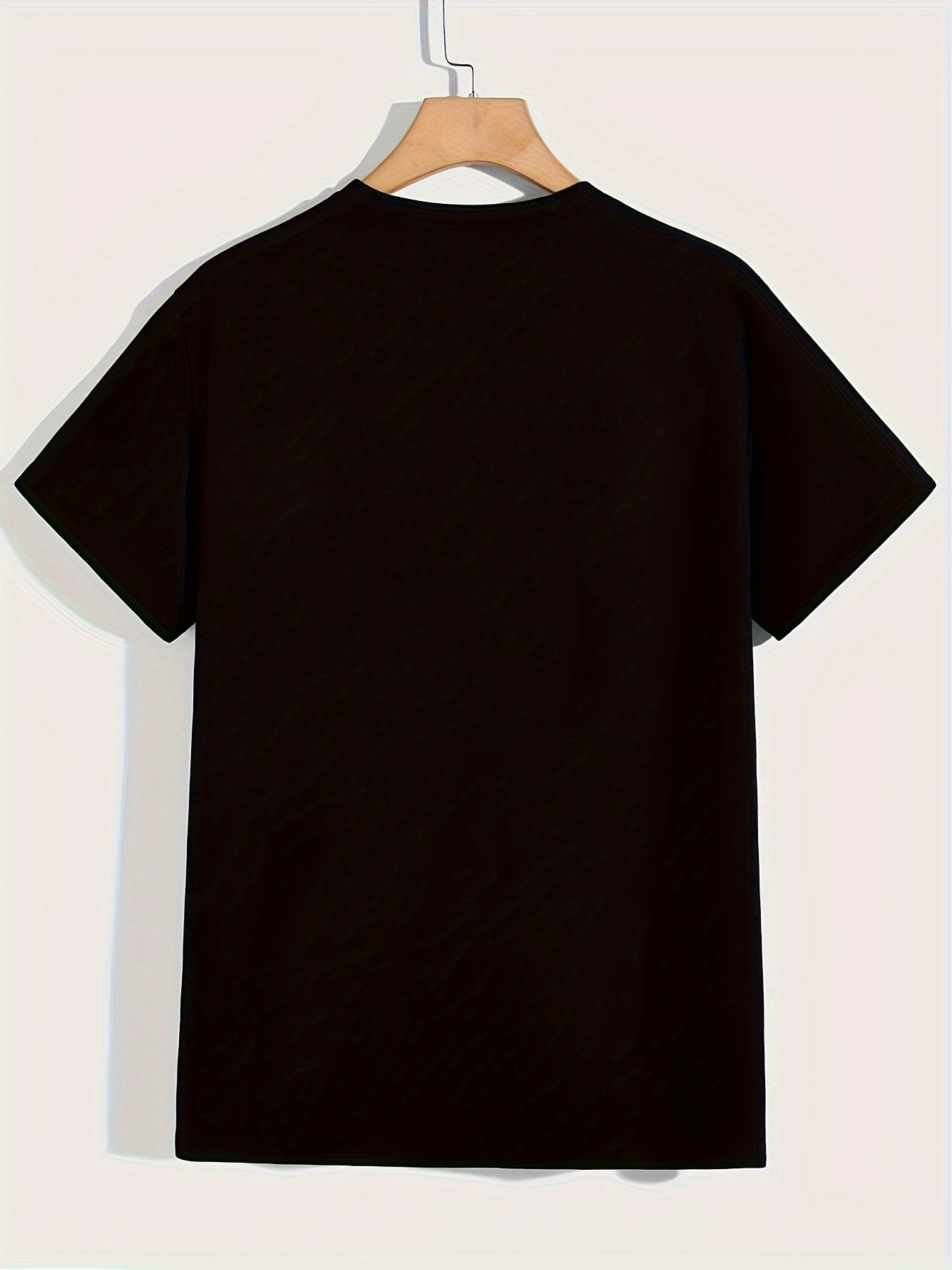 Men's Essential T-Shirt - Round Neck Short Sleeve Travel Style 545637