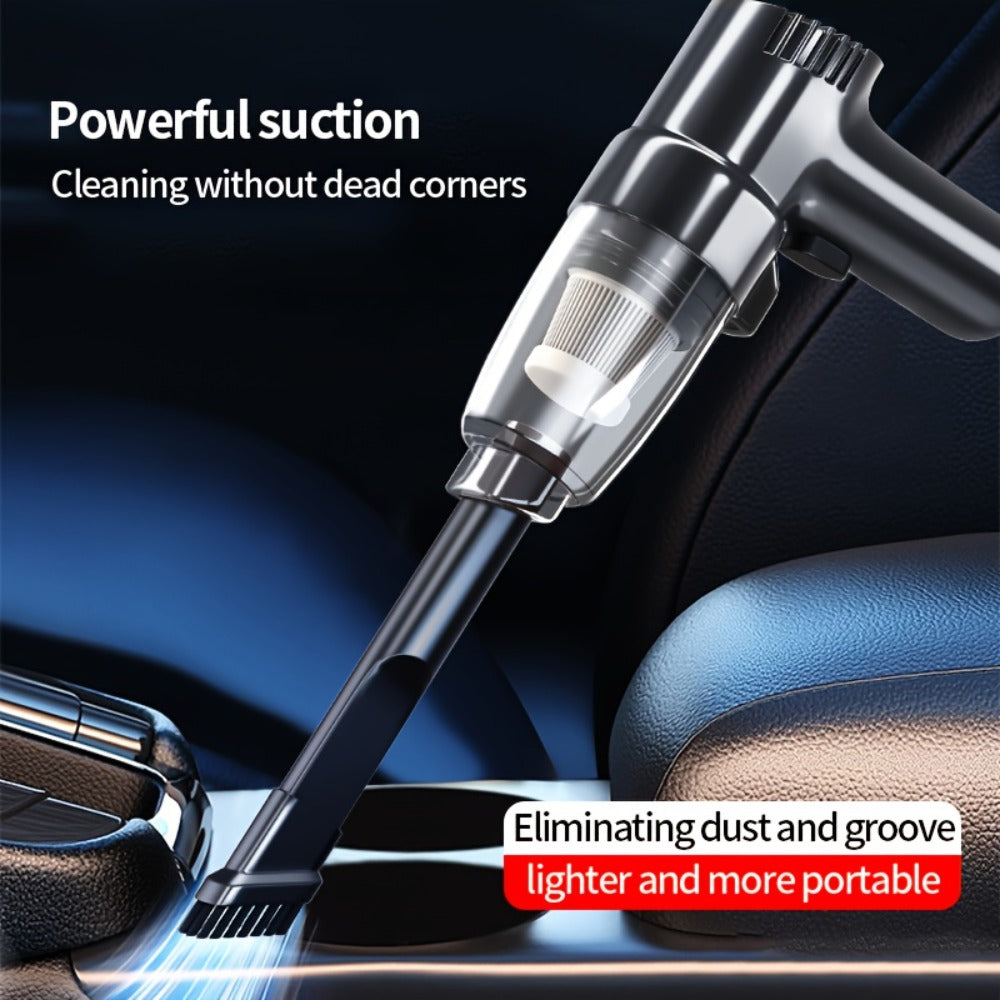 Handheld Car Vacuum Cleaner Corded - 3KPA Powerful Suction, 3M Power Cord, Lightweight Portable Auto Vacuum for Cars Trucks & Home, Single-Point Exhaust, No Battery Needed, 5 Colors