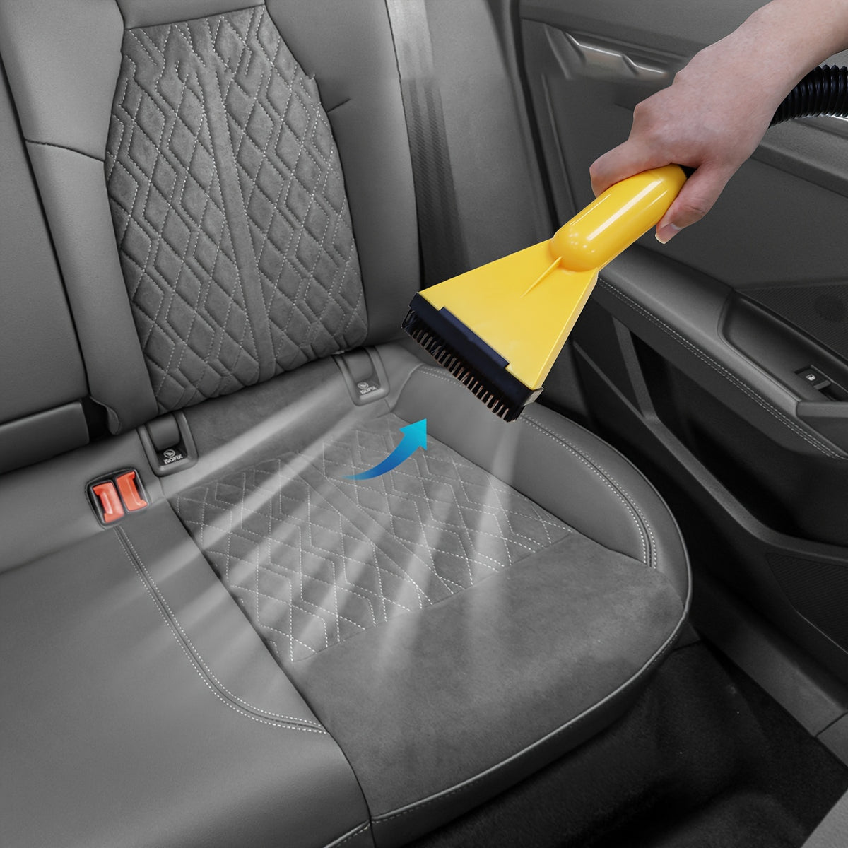 Vehicle Mounted Suction And Blowing Double Use Bucket Vacuum Cleaner Car Portable Multi Function Tool Cylinder Style Large Capacity Vacuum Cleaner Automobile Interior Cleaning Tool