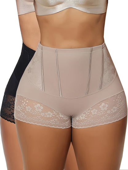 Women’s 2-Pack High-Waist Shapewear Briefs - Tummy Control Support