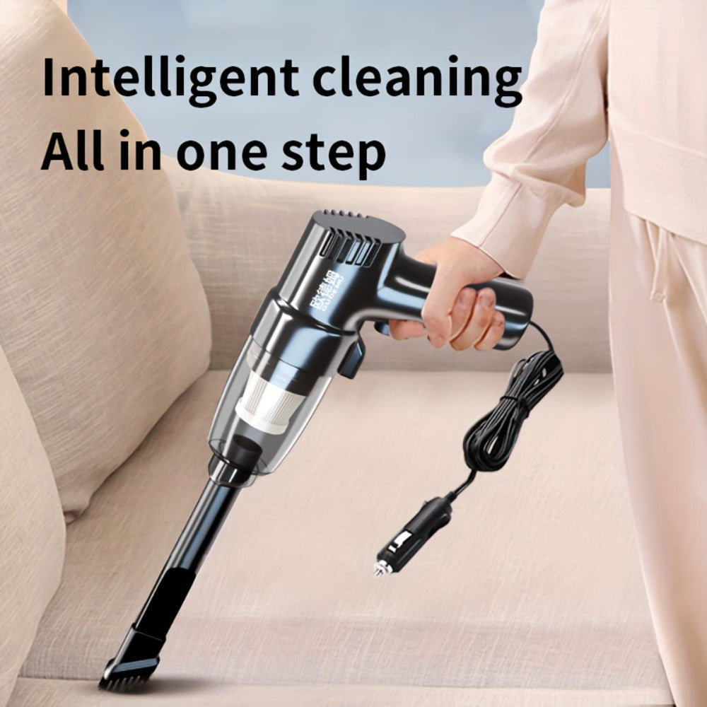 Handheld Car Vacuum Cleaner Corded - 3KPA Powerful Suction, 3M Power Cord, Lightweight Portable Auto Vacuum for Cars Trucks & Home, Single-Point Exhaust, No Battery Needed, 5 Colors