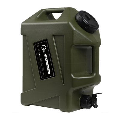 Water Storage Container with Spigot 2 Handles BPA Free PVC Collapsible Water Jug for Camping Outdoor RV Hiking Emergency Survival Portable Water Tank 3.2Gal 5Gal 2.6Gal Multi-Color Options