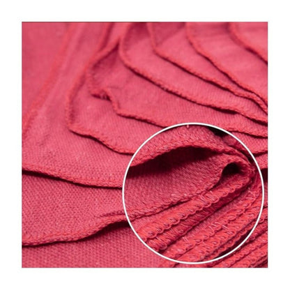 Cotton Shop Rags 12x14 Inch Absorbent Lint-Free Cleaning Towels Multipurpose Shop Towels for Automobile Garage Industry Home Red White Navy Blue 50 100 150 200 500 Pack Bulk Value