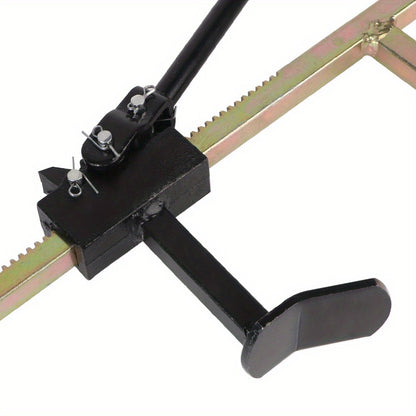 Bead Breaker Tool Heavy-Duty Manual Tire Changer with Safety Guard, Durable Steel Construction Universal Tire Service Equipment for Cars Trucks Motorcycles, Large & Small Size