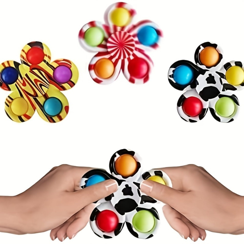 Sensory Fidget Spinners Bulk 30 Pack – Stress Relief Spinner Toys for Kids ADHD Anxiety Focus Party Favors Classroom Prizes Goodie Bag Fillers Birthday Gifts Girls Boys