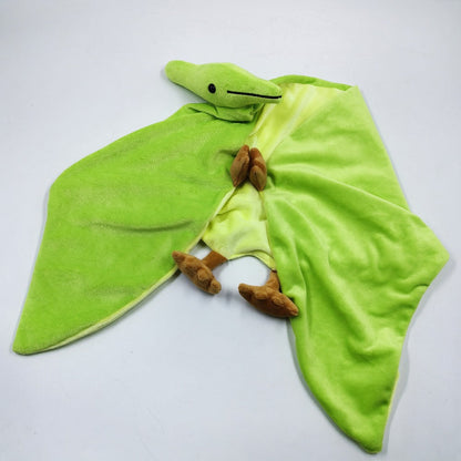 Pterodactyl Plush Cape for Kids 38 Inch Wearable Dinosaur Stuffed Animal Hoodie Cape Blanket Poncho for Halloween Costume Birthday Gift