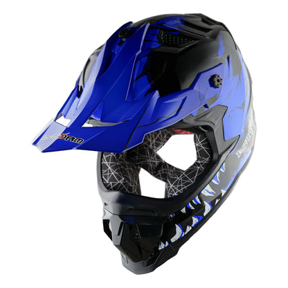 Adult Motorcycle Helmet ATV Dirt Bike Helmet Track Style