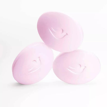 Pink Rosa Moisturizing Beauty Bar Soap 3-Pack 135g Each — 3-in-1 Face Body Hand Cleanser, Deep Hydration Creamy Lather, Gentle Daily Wash for All Skin Types Women & Family