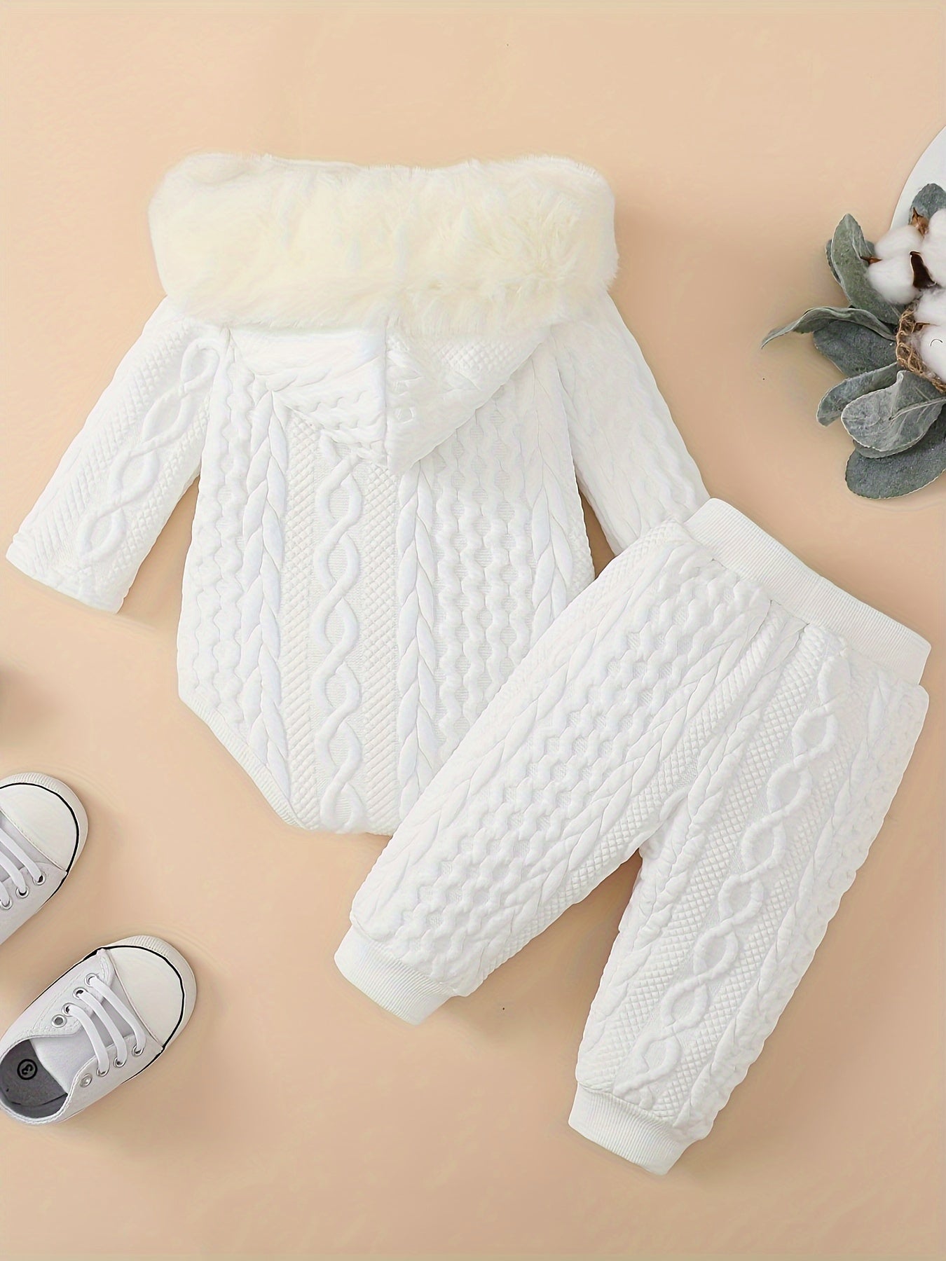 Baby Girl Casual Outfit Set - Long Sleeve