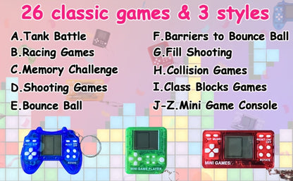 18-Piece Gaming Keychain Party Favors for Kids – Mini Video Game Keychain Set Boys Birthday Party Supplies Goodie Bag Stuffers Classroom Prizes Gamer Gift