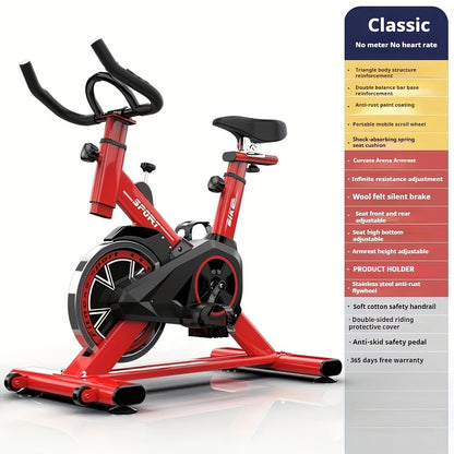 Indoor Spinning Exercise Bike – Ultra-Quiet Home Cycle