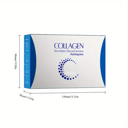 Collagen Serum Ampoule Essence 30pcs – Deep Hydration Firming Anti-Aging Face Serum, Lightweight Fast-Absorbing Skin Brightening Ampoules, Portable Single-Use Packaging, Perfect Skincare Gift Set
