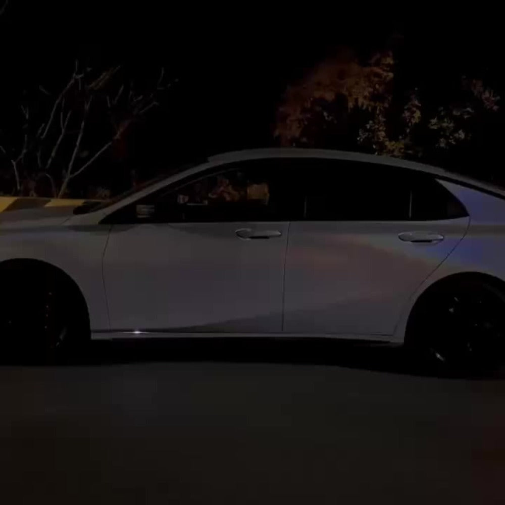 RGB LED Strip Lights Car Interior 60 Inch 2 Pack - Neon Door Pedal Sill Accent Light with Remote Control, USB Powered, 16 Colors Music Sync, Racing Effect for Car Truck Pickup