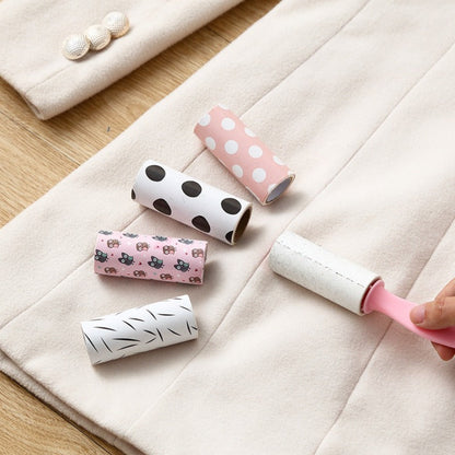 Lint Roller Pet Hair Remover Mini Portable 12 Pack Travel Size No Power Required for Clothing Furniture Car Seats Couch Reusable Clothes Cleaner Bulk Value Pack Great for Gift Bags