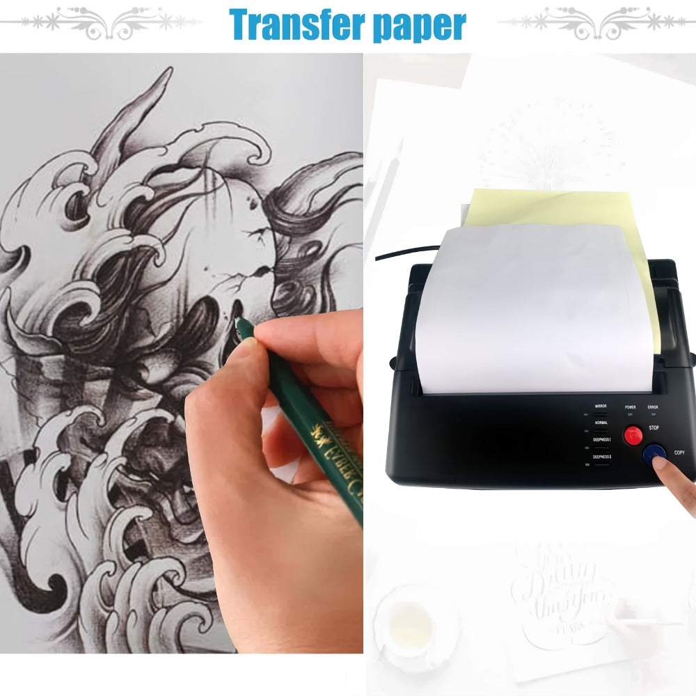Tattoo Practice Skin Kit – Double-Sided Silicone Training Skin with Transfer Papers for Microneedling, Eyebrow & Lip Tattoo – Soft & Durable Beginner Set (34pcs or 71pcs)