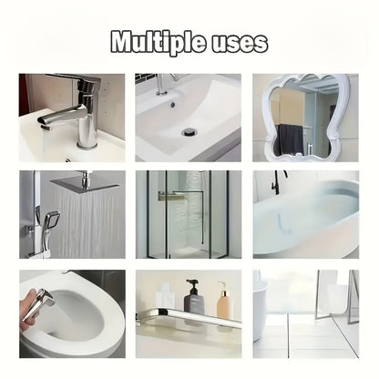 Glass Cleaner Spray Streak-Free Shine Removes Hard Water Stains Soap Scum Water Spots for Shower Doors Mirrors Bathroom Tiles Windows Powerful Bathroom Glass Cleaner Easy Spray Formula