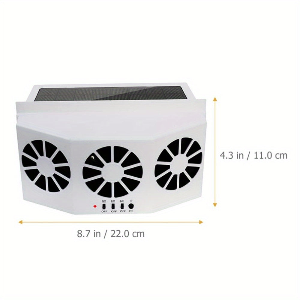 Solar - Powered   Window : Eliminate Smell (Black)