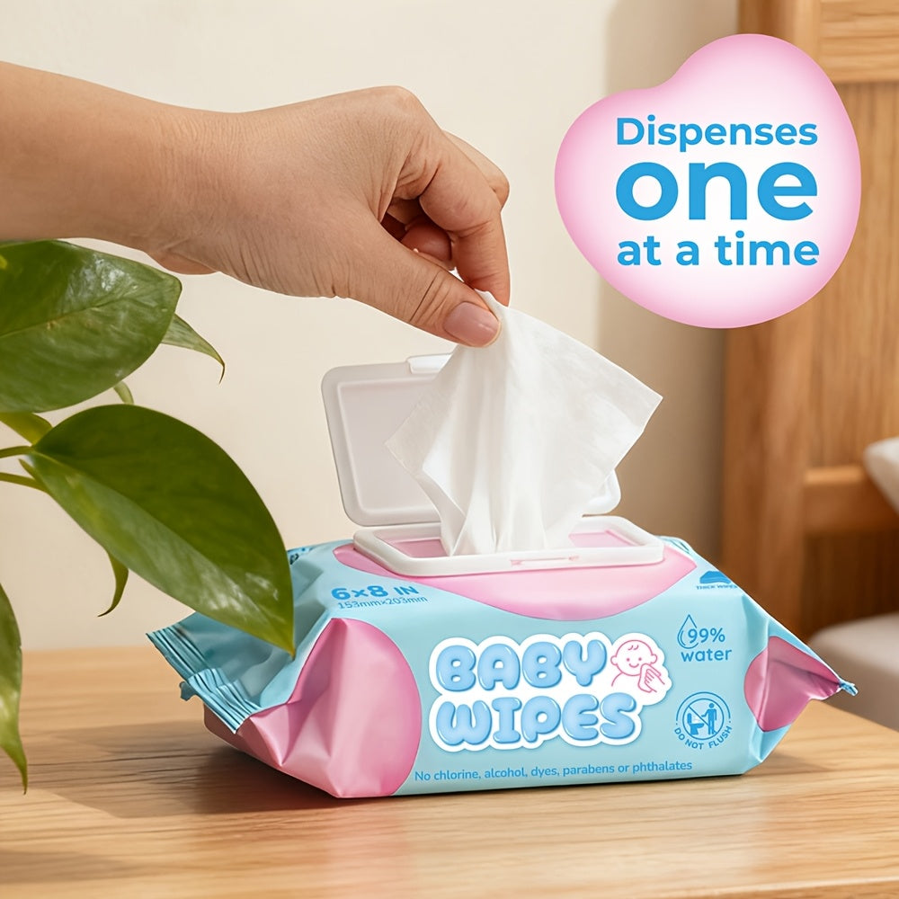 Baby Wipes - 8-pack Wet EDI Pure