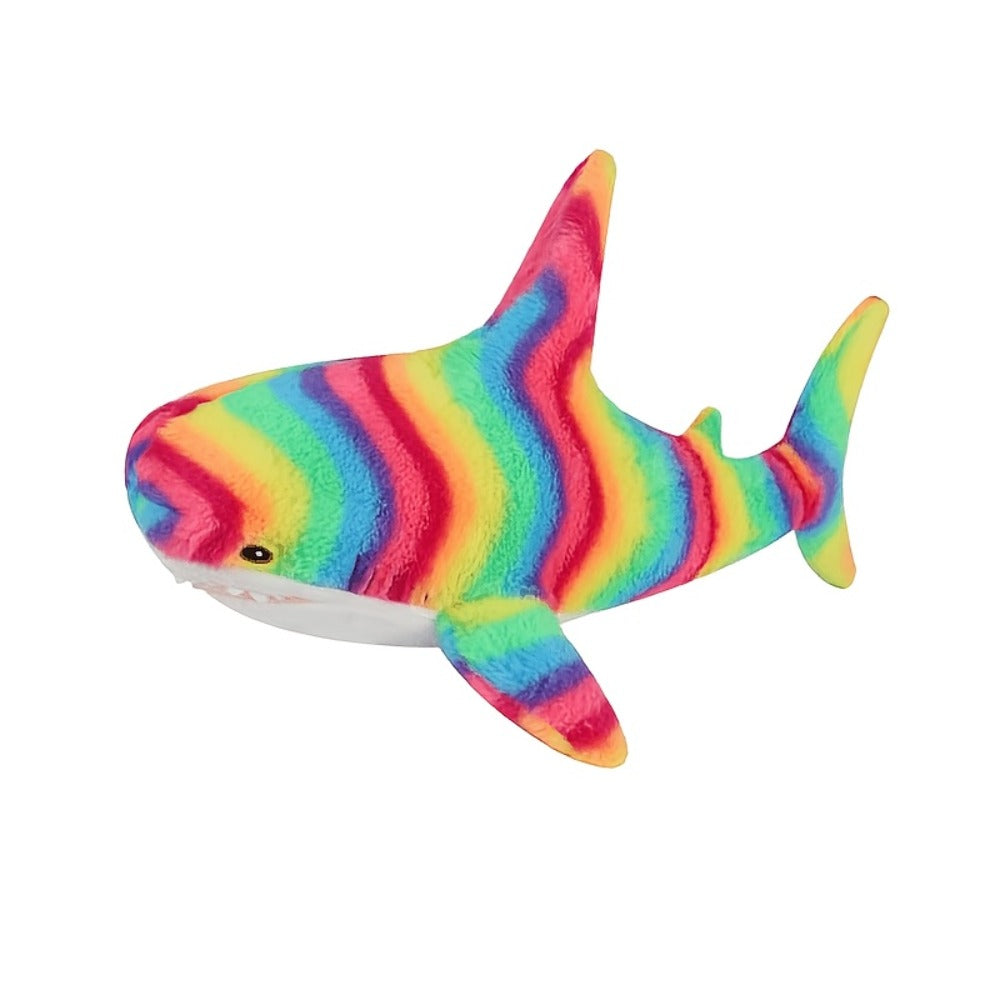 Shark Plush Stuffed Animal Mixed Colors – Cute Soft Shark Doll Couch Throw Pillow, Ocean Animal Toy Gift for Girls Kids Women Birthday Christmas Holiday