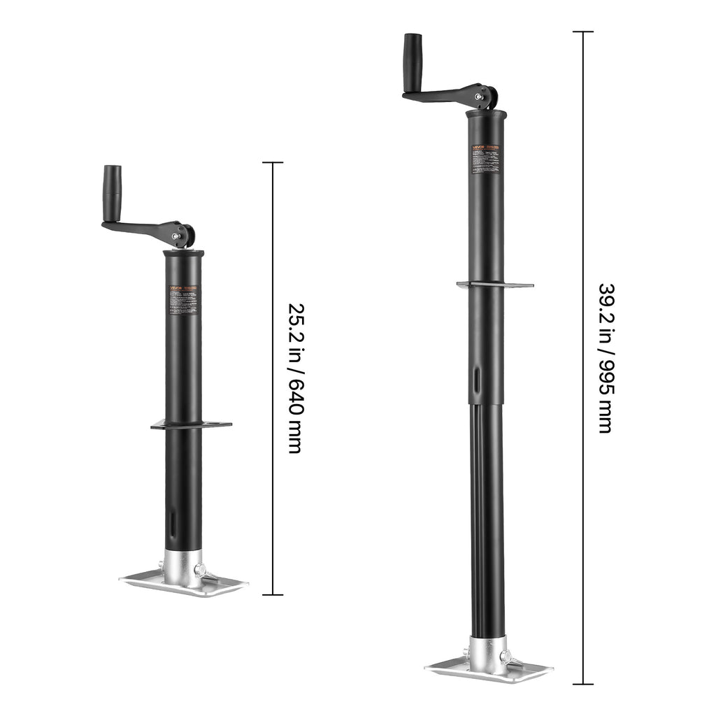 VEVOR A Frame Trailer Jack Bolt on Trailer Tongue Jack 2000/5000 lbs 15-inch Travel