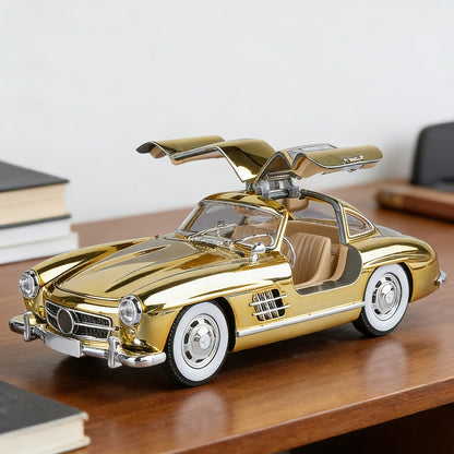 1:24 Scale Die-Cast Sports Car Model Collectible - Zinc Alloy Static Ornament with Realistic Details, Home Desktop Decoration, Gift for Car Lovers Men Adults