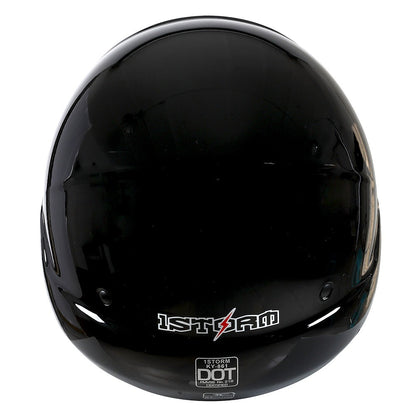 Convertible Motorcycle Helmet Full Face & Open Face 2-in-1 – Detachable Visor, Face Mask & Smoked Shield, Aerodynamic Thermoplastic Shell, Classic Style, Adult S/M/L/XL