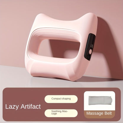 Massage Ring Fascia Massager – Mini Neck Waist & Full Body Muscle Relaxing Ring with Massage Belt, Multi-Function Fitness Relaxation Tool for Back, Waist & Neck, Portable Gift for Men Women