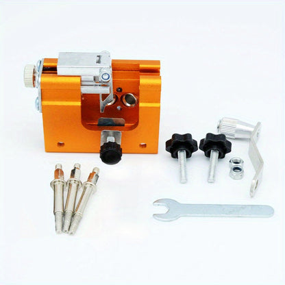Chainsaw Sharpener Jig Kit – Portable Hand-Cranked Chain Saw Sharpening Tool with Aluminum Alloy Burrs | 1/3/5/10-Piece Sets for All Chain Saws