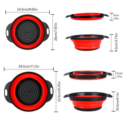 Stainless Steel Mixing Bowl Set 26pcs with Sealed Lids – 6 Bowls (0.7–3.6 Qt), 2 Colanders & 3 Sharpening Tools – Nesting Kitchen Bowls for Baking, Salad, Mixing, Storage & Camping