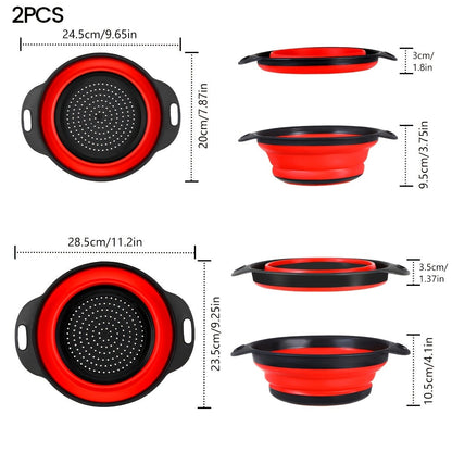 Stainless Steel Mixing Bowl Set 26pcs with Sealed Lids – 6 Bowls (0.7–3.6 Qt), 2 Colanders & 3 Sharpening Tools – Nesting Kitchen Bowls for Baking, Salad, Mixing, Storage & Camping