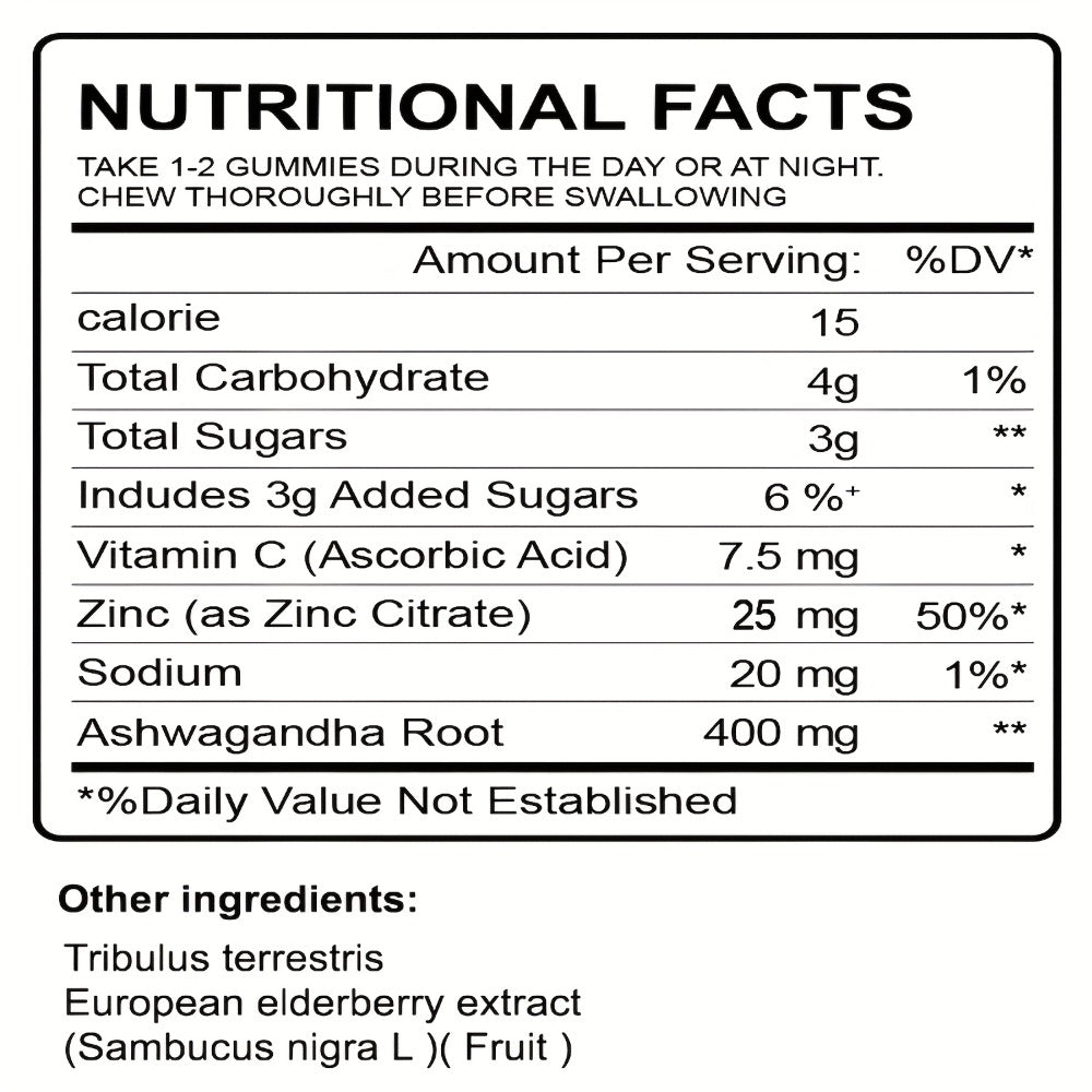 Ashwagandha Gummies for Women & Men – KSM-66 Stress Relief, Energy & Hormonal Balance Supplement | Premium Active Formula | 120, 240 or 360 Gummy Bears