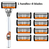 1 handle + 8 blades