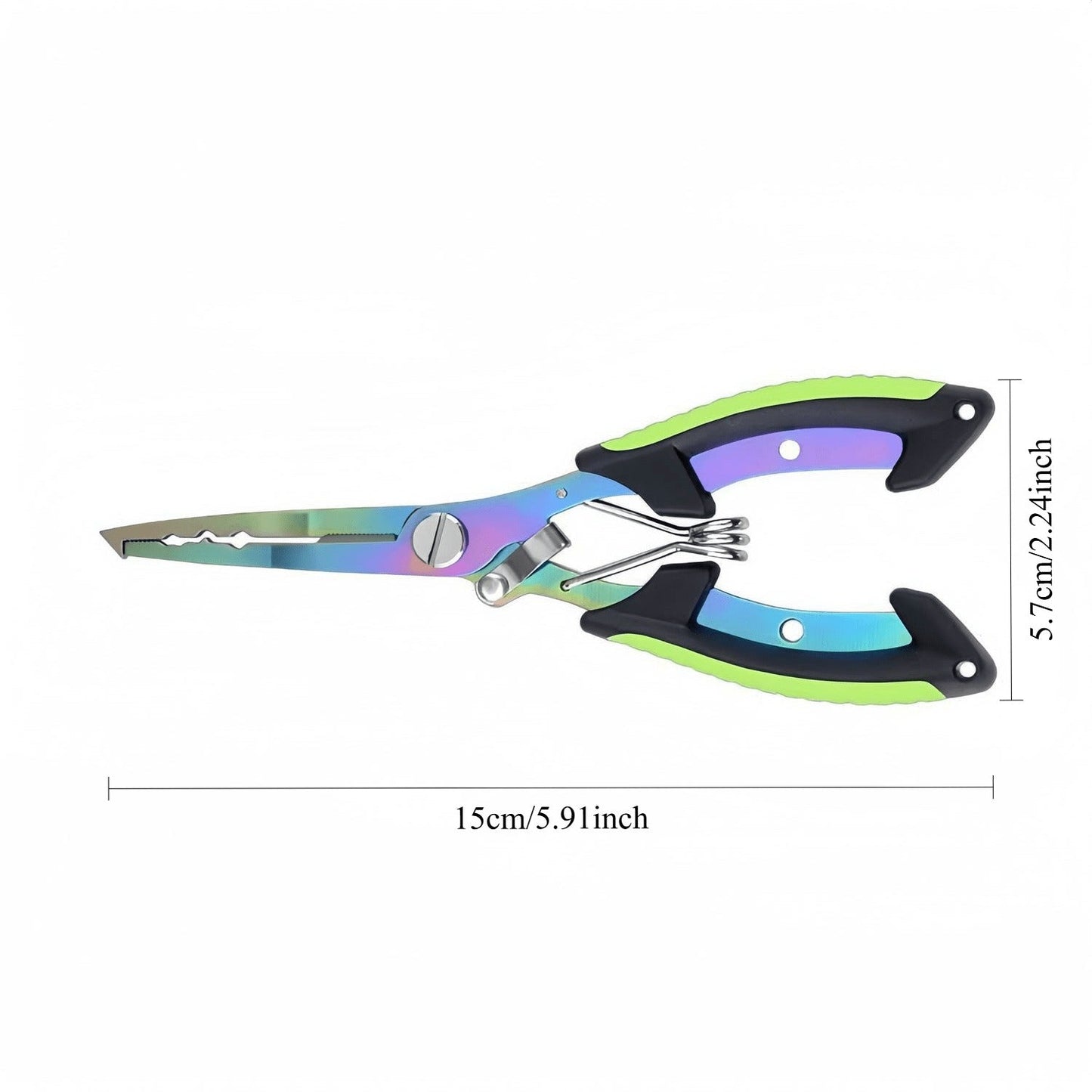 Fishing Pliers & Fish Gripper Set – Stainless Steel Hook Remover, Eagle-Beak Scissors, Line Retriever & Storage Bag