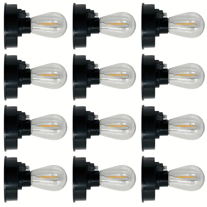 Solar Lantern Replacement Bulb IP65 Waterproof – Outdoor Solar Light Accessory, Top Bulb Replacement Kit | 2, 6 or 12 Pack