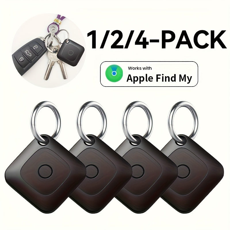 Bluetooth Item Tracker Smart GPS Finder 1/2/4 Pack - 1.43" Mini Wireless Tracker, High Decibel Alarm, App Control for Keys, Wallet, Luggage, Bags & Cars