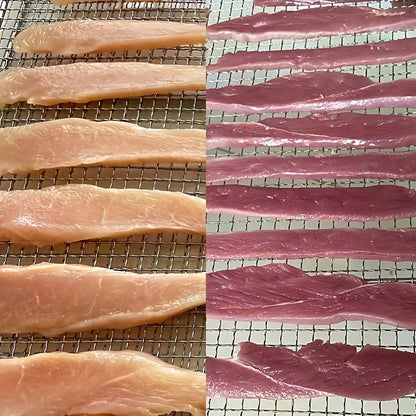 Duck Jerky Dog Chews Real Meat High Protein Low Fat Long-Lasting Dental Treats for Small Medium Large Dogs Training Reward Easily Digestible 150g