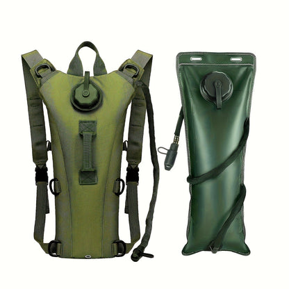 Water Bladder Backpack with 3L & 101.44oz BPA-Free Bladder – Oxford Cloth Hydration Pack for Hiking, Camping & Outdoor Adventures, Multiple Colors Available