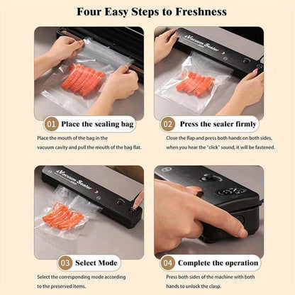 Vacuum Sealer Machine with 50 Bags Food Saver Sous Vide