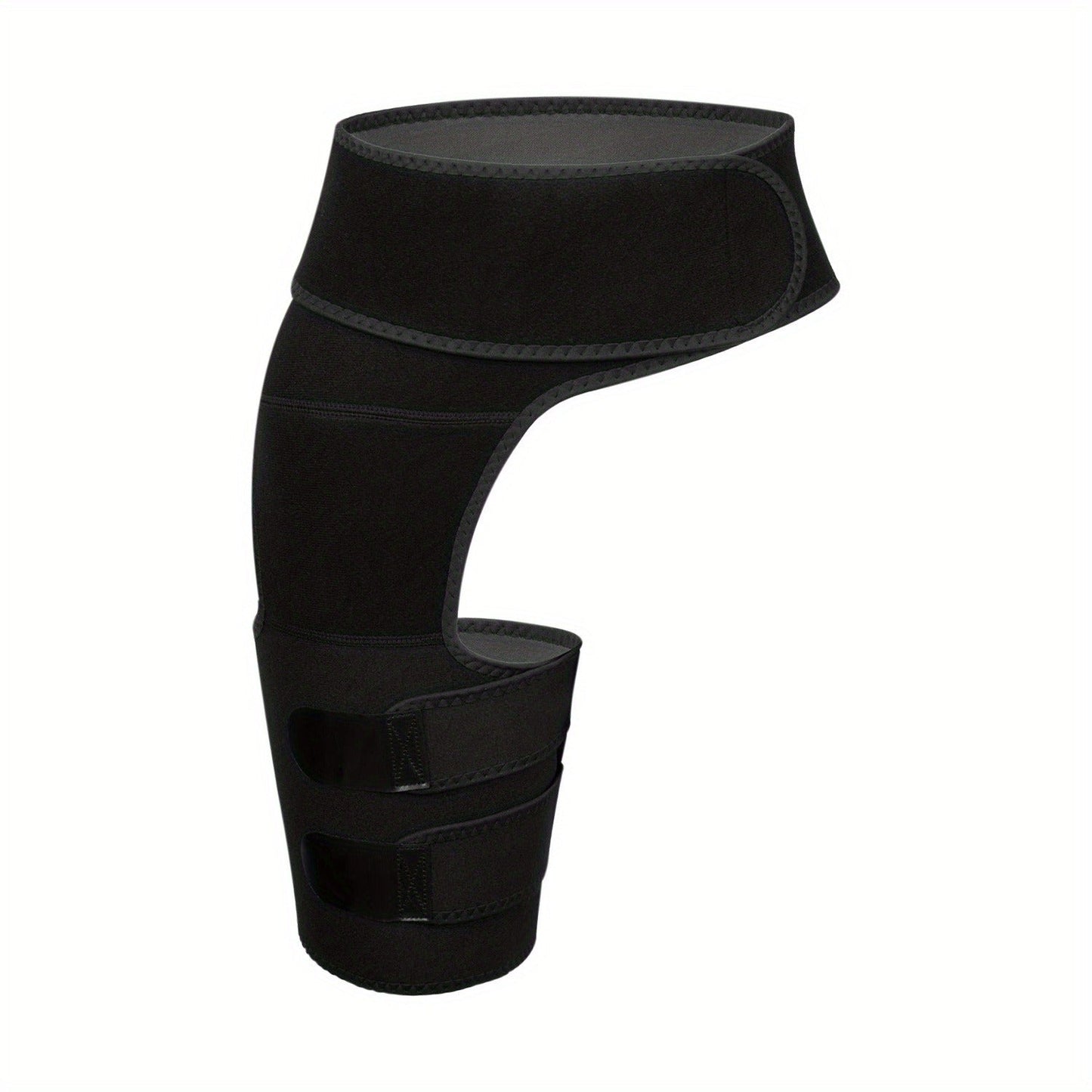 Groin Support Wrap & Thigh Compression Brace for Men & Women – Adjustable Hip Joint Stabilizer for Sciatica, Hamstring & Groin Injury Recovery, Gym & Sports Use