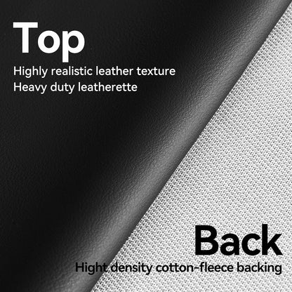 Leatherette Pool Table Cover 7 8 9FT Waterproof Tearproof Billiard Table Protector with Leg Cutouts Scratch-Resistant Easy-Clean Protective Cover Black