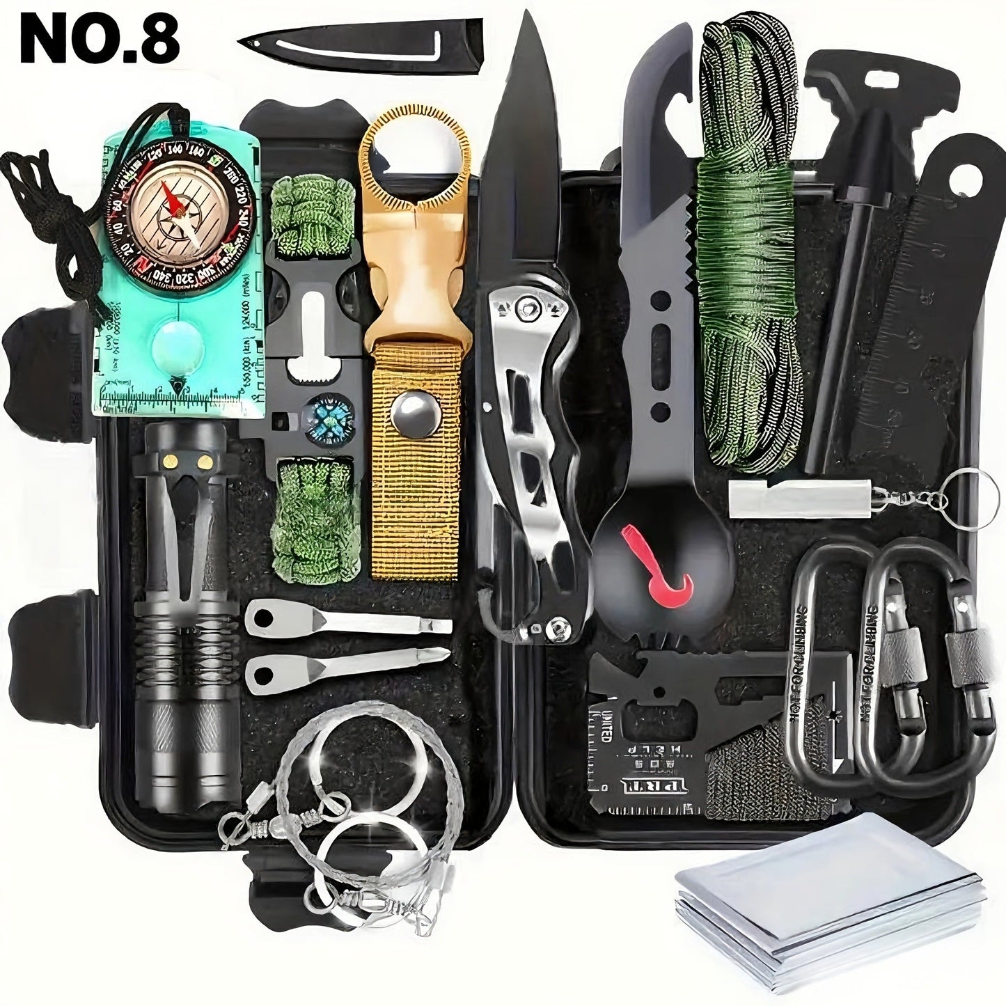 Combat Survival Tool Kit – Tactical Emergency Gear Set