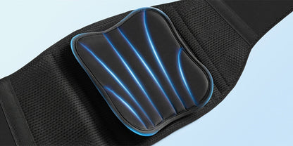 Lumbar Support Belt for Men & Women – Breathable Mesh Back Brace with 7 Stays & Integrated Lumbar Pad, Adjustable Lower Back Support for Work, Lifting, Home Use, Sizes S/M/L/XL/XXL