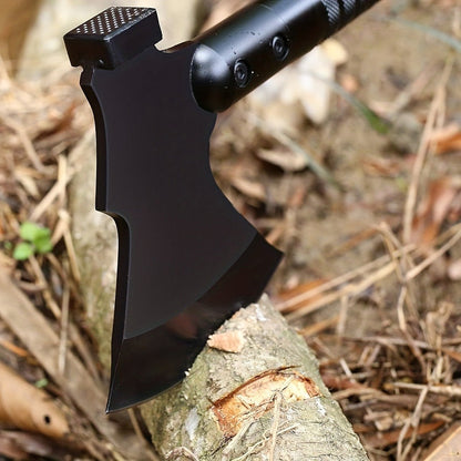 Survival Hatchet Camping Axe Multitool Folding Axe with Hammer Magnesium Fire Starter Flint Rod Emergency Breaching Tool for Camping Hiking Off-Road Outdoor Adventures Multiple Styles