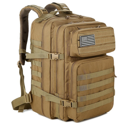 Tactical Backpack 45L – Military Rucksack for Men Women Hiking Camping Emergency 3-Day Bug Out Bag