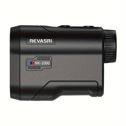 Golf Rangefinder 1000Y Slope Compensation USB-C Charging 6x Magnification Flagstick Lock Laser Distance Meter for Golf Tournament & Outdoor Sports