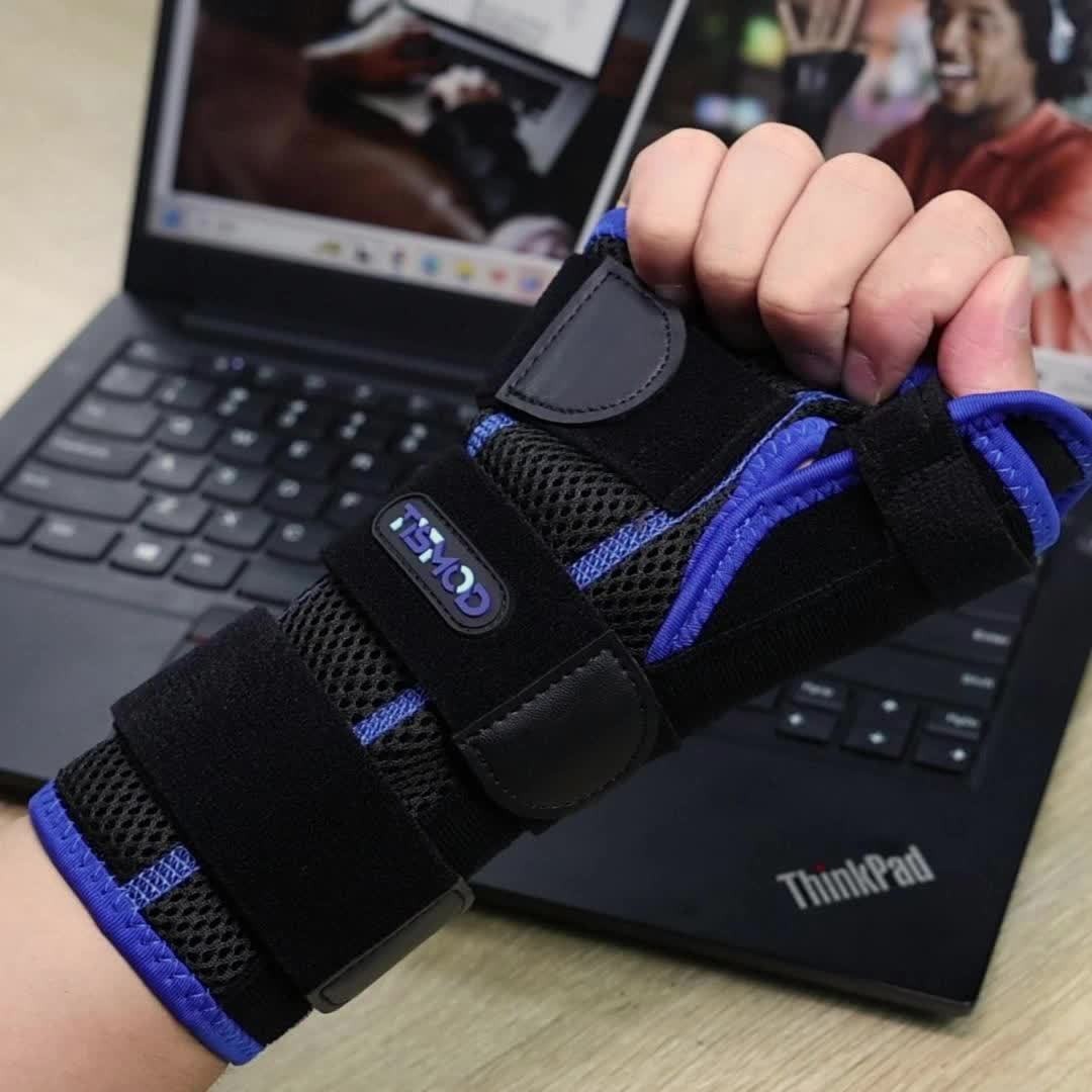 Wrist & Thumb Brace Complete Support Set with Adjustable Shoulder Strap, Night Clip Stabilizer, Wrist Tube & Hand Support – Unisex Compression Wrap for Pain Relief
