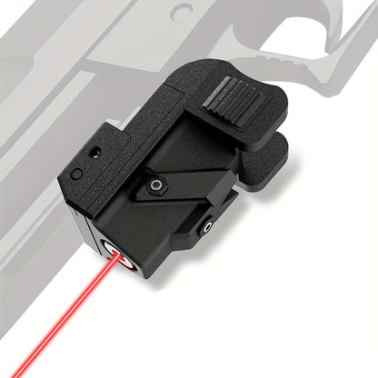 Laser Sight for Picatinny Rail Pistols – Green Red Blue Laser, CNC Aluminum, Low Profile, USB Rechargeable, 5-Hour Runtime, Fits Compact & Full-Size Handguns