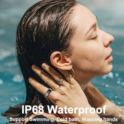 Smart Ring Fitness Tracker – IP68 Waterproof Health Monitor