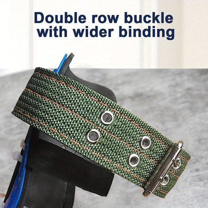 Tree Climbing Spikes Gear Set with Ankle Straps Portable Climbing Tools for Tree Maintenance Fruit Harvesting Hunting Observation Outdoor Work
